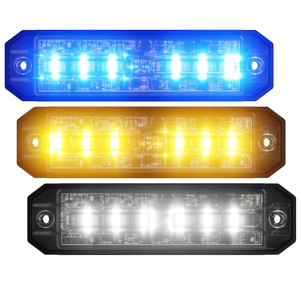 Ultra 18 LED Tri-Color Grill Light Head - Blue/Amber/White